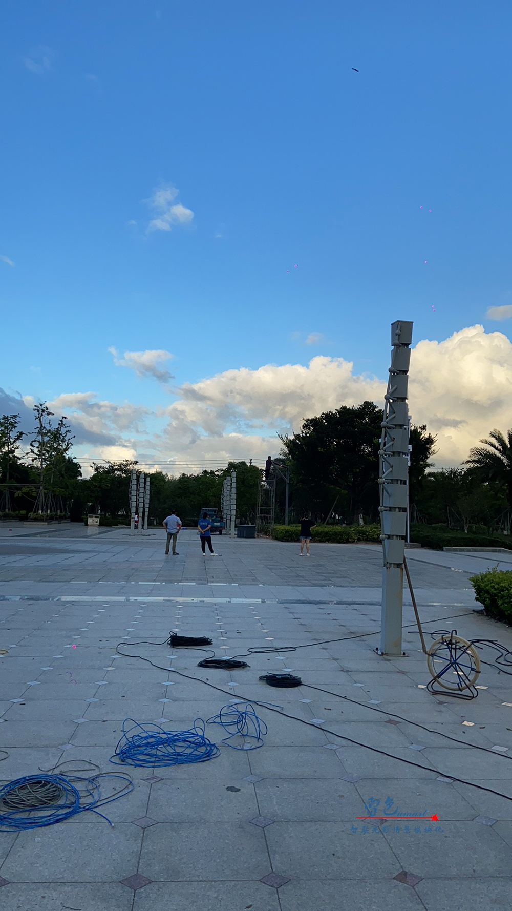 雷色光電為清素公園打造戶外地面互動項目(圖7)