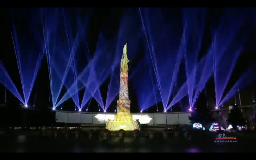 雷色光電打造2020哈爾濱國際光影節(圖12)
