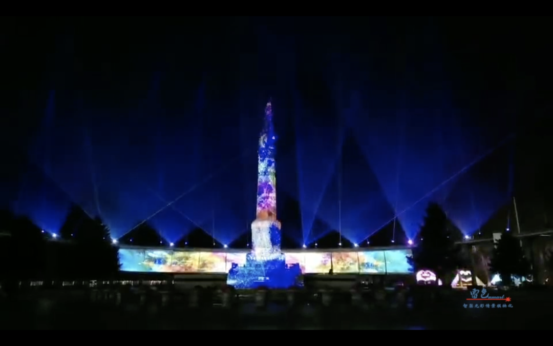 雷色光電打造2020哈爾濱國際光影節(圖13)