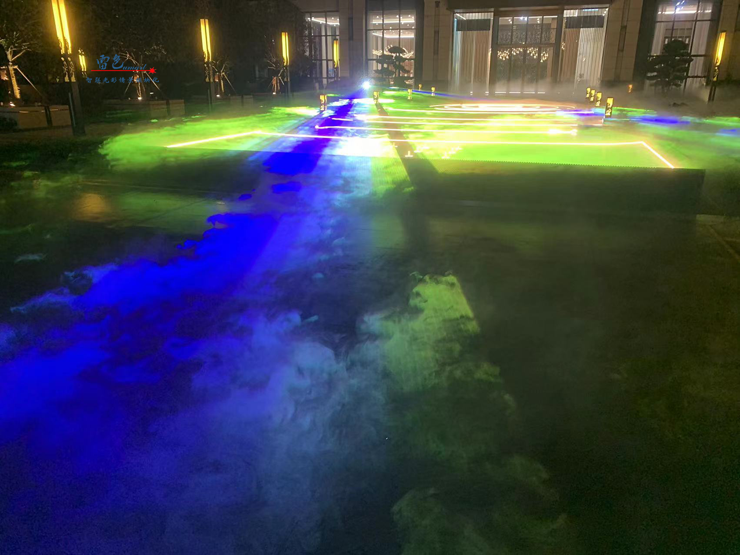 雷色光電助力州來地產:筑夢燈火萬家，同慶盛世中華!(圖4)