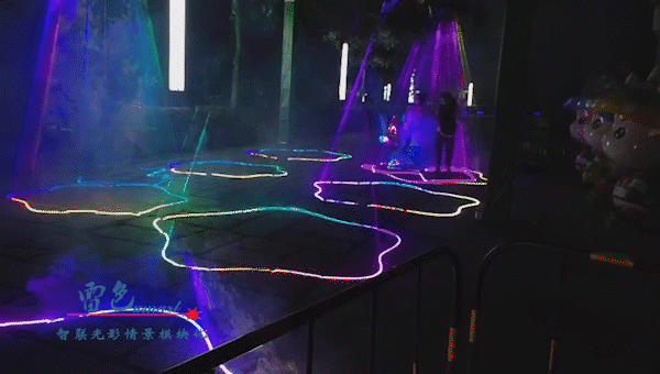 雷色光電打造《夢境光語》夜場燈光秀震撼來襲！(圖20)