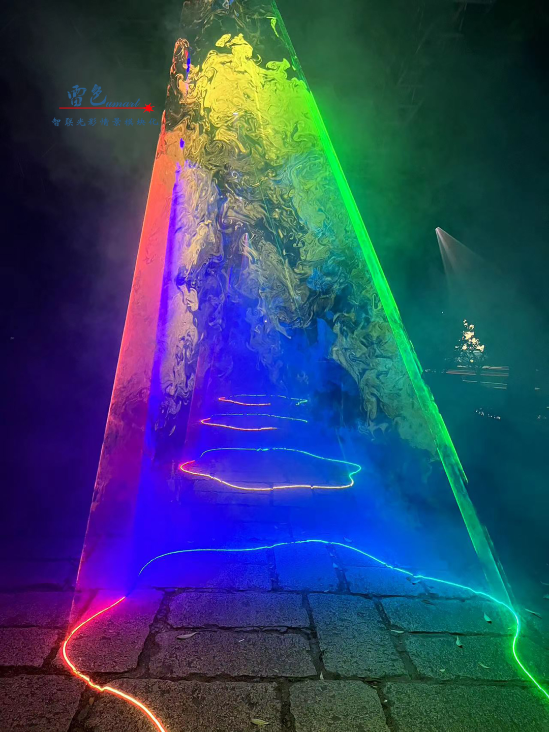 雷色光電打造《夢境光語》夜場燈光秀震撼來襲！(圖22)