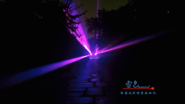雷色光電打造《夢境光語》夜場燈光秀震撼來襲！(圖29)