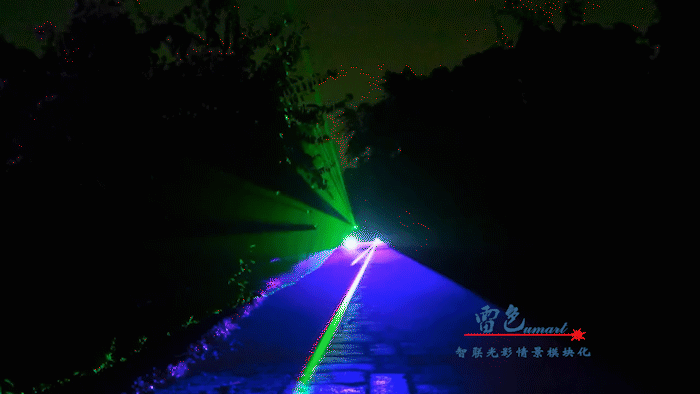 雷色光電打造《夢境光語》夜場燈光秀震撼來襲！(圖28)