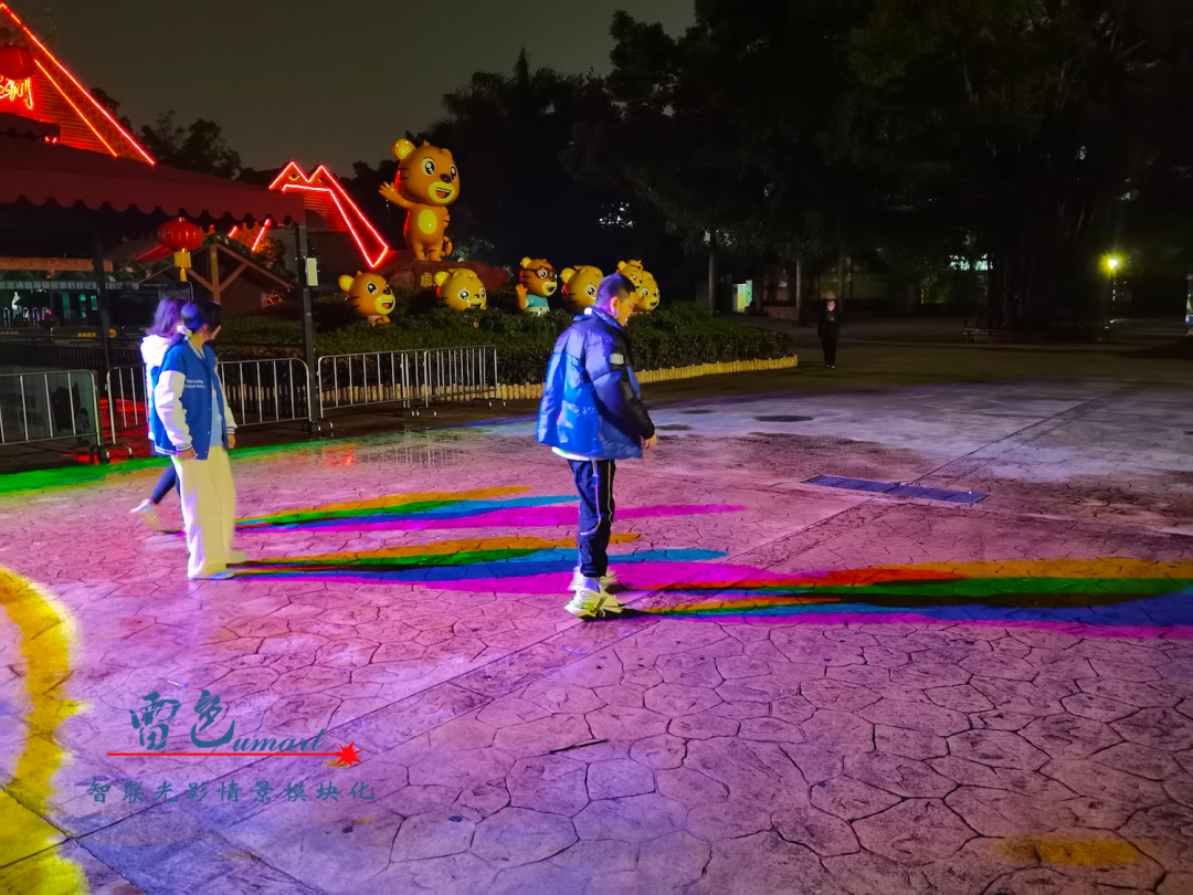 雷色光電打造《夢境光語》夜場燈光秀震撼來襲！(圖32)