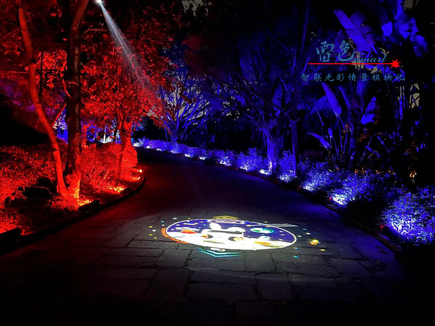 雷色光電打造《夢境光語》夜場燈光秀震撼來襲！(圖33)