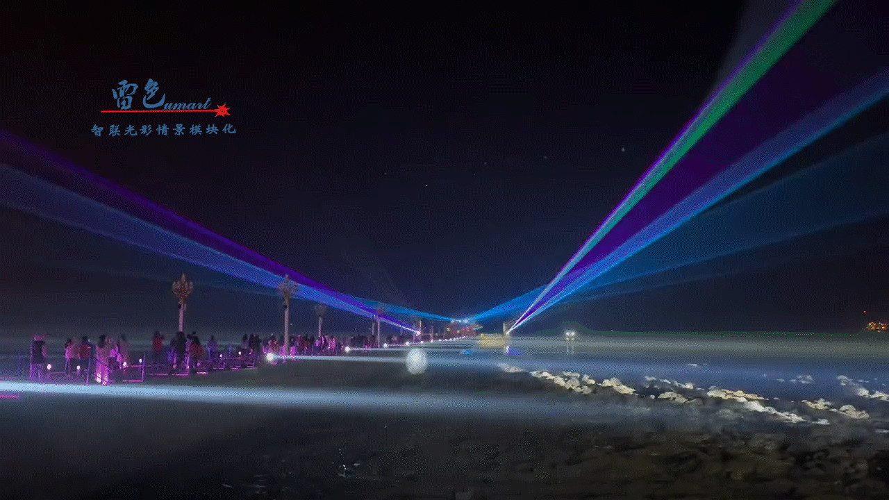 案例分享｜璀璨光影秀點亮青島棧橋的夜！(圖4)