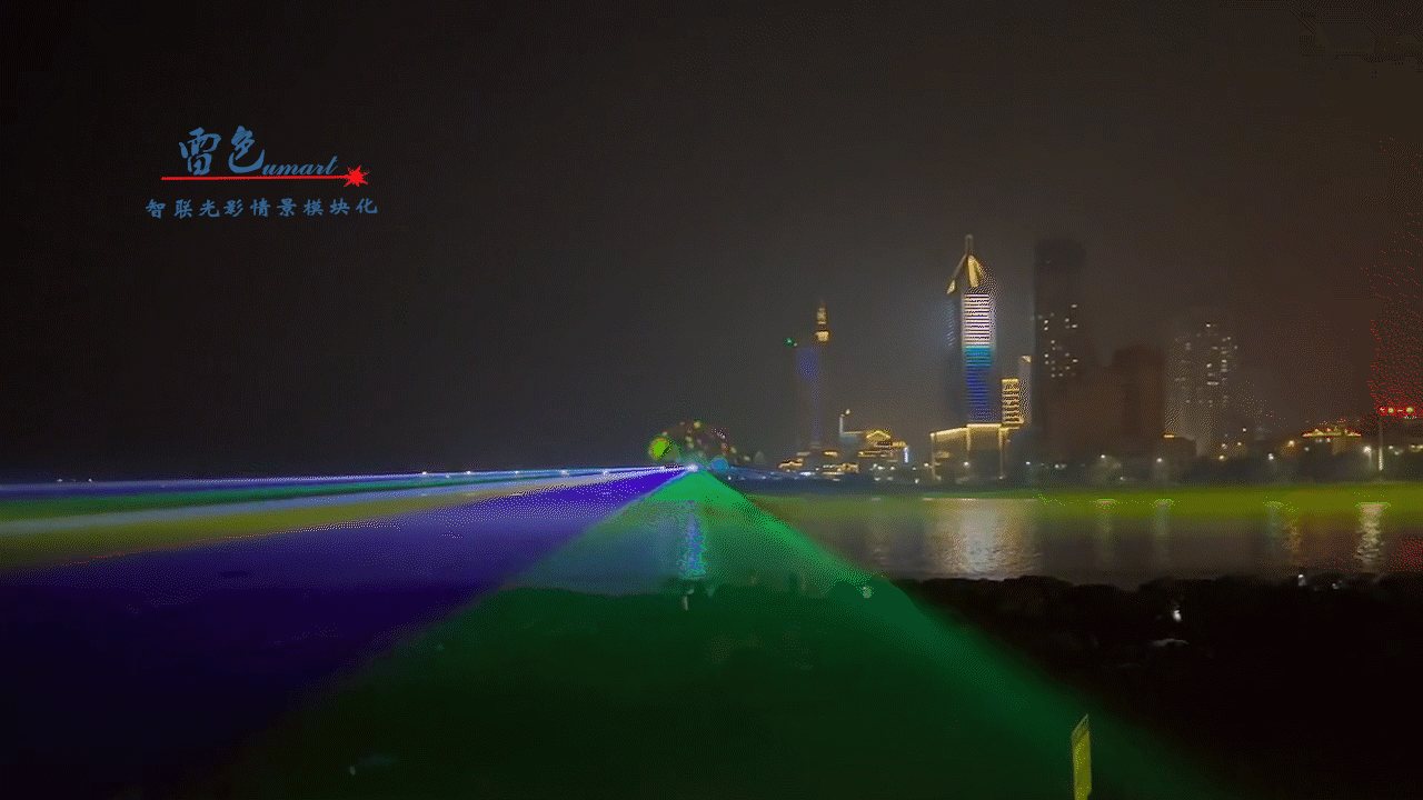 案例分享｜璀璨光影秀點亮青島棧橋的夜！(圖3)