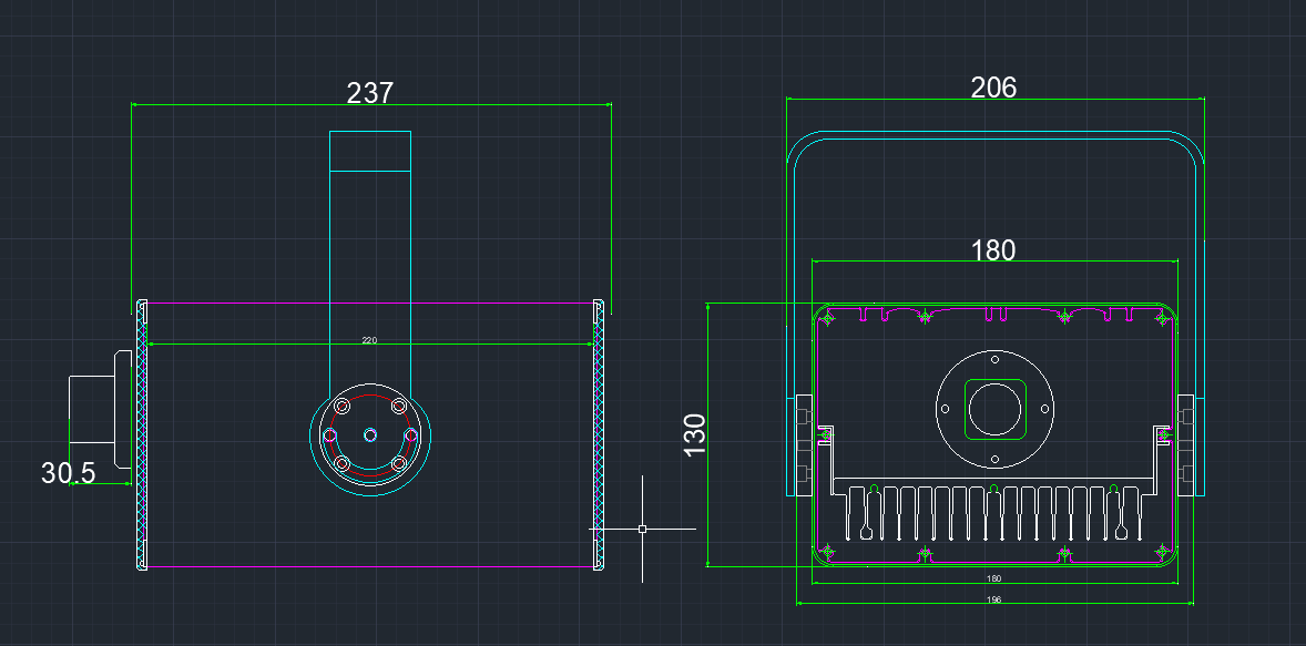 2W激光炫彩光纖燈 LS-GX2(圖1)