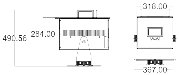 20W綠色動漫激光投影燈 LS-D-G20(圖1)