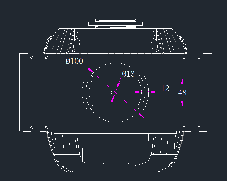 400W LED圖案投影燈 LS-QC400(圖1)